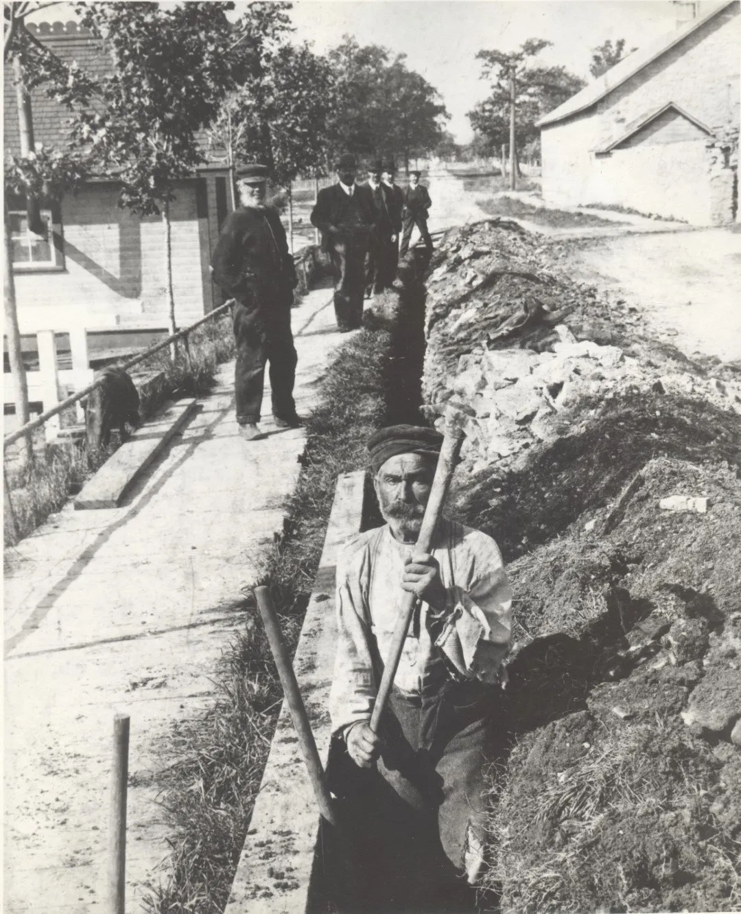 Robert Jackett - Installation of the Fenelon Falls Waterlilne  - Maryboro Lodge Museum